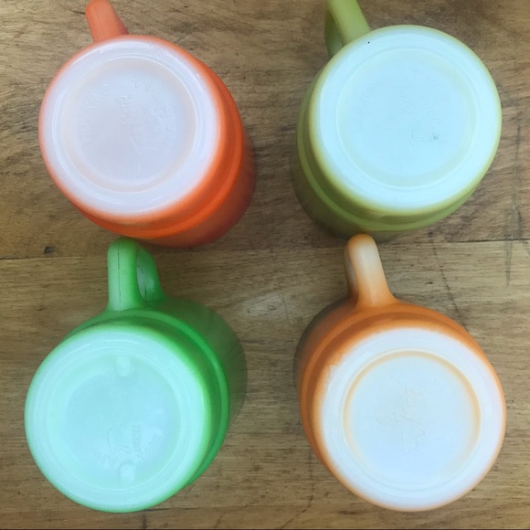 Vintage Fire King Coffee Cups - Picture 4 of 7